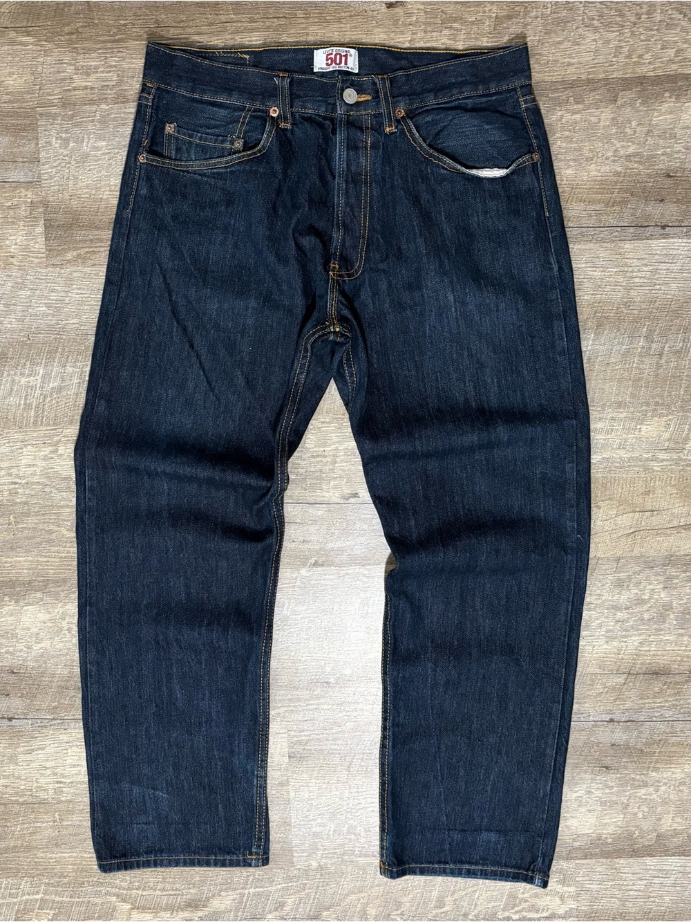 Levi’s 501 Vintage 1994 Blue Jeans Denim Made In USA Tag 36X30 See Measurements